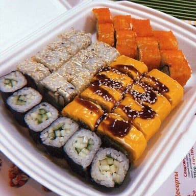 40 Piezas Sushi + SALSA DULCE