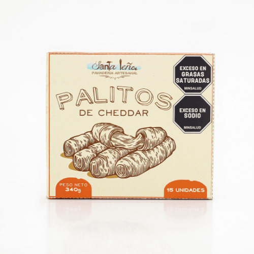 Mini Palitos de Queso Cheddar X 15