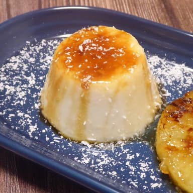 PANNACOTTA COCO Y PIÑA