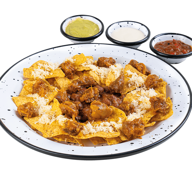 Nachos Con Sobrebarriga