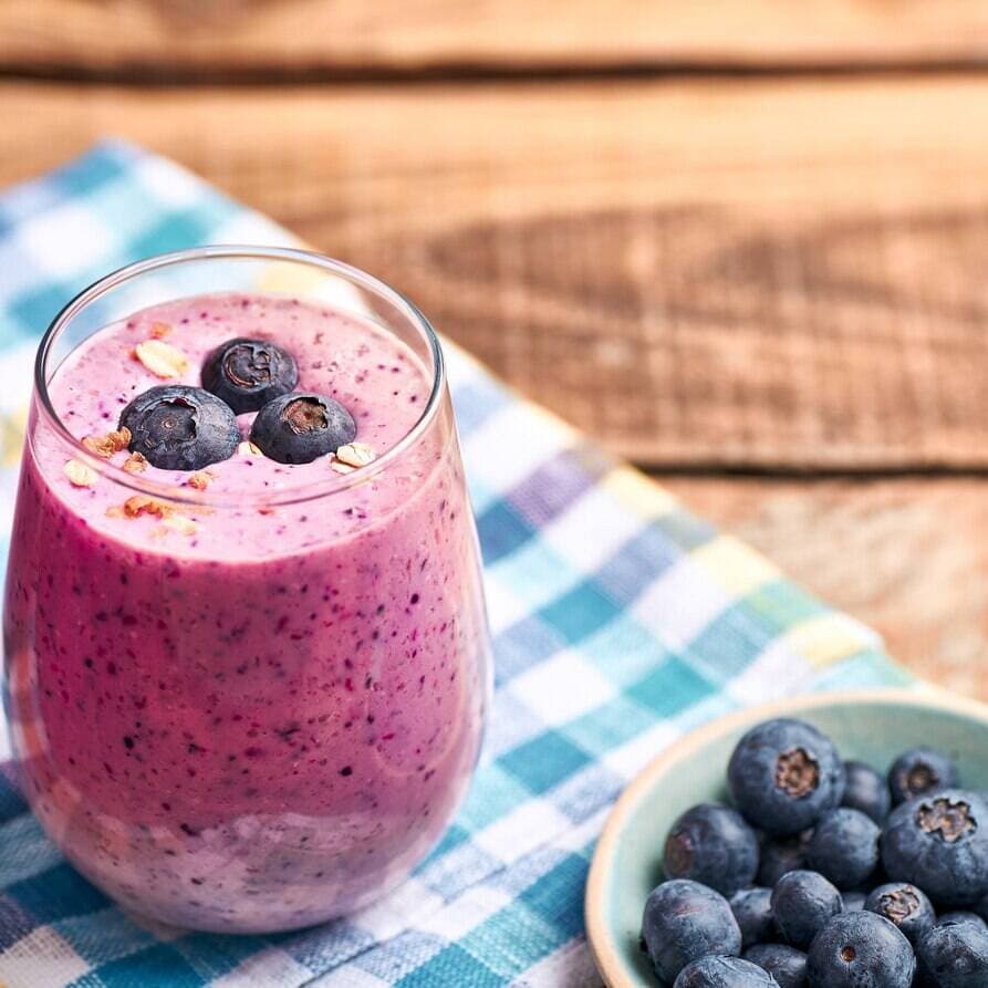 Licuado de Frutos Rojos