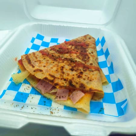 Crepa Pizza Hawaiana