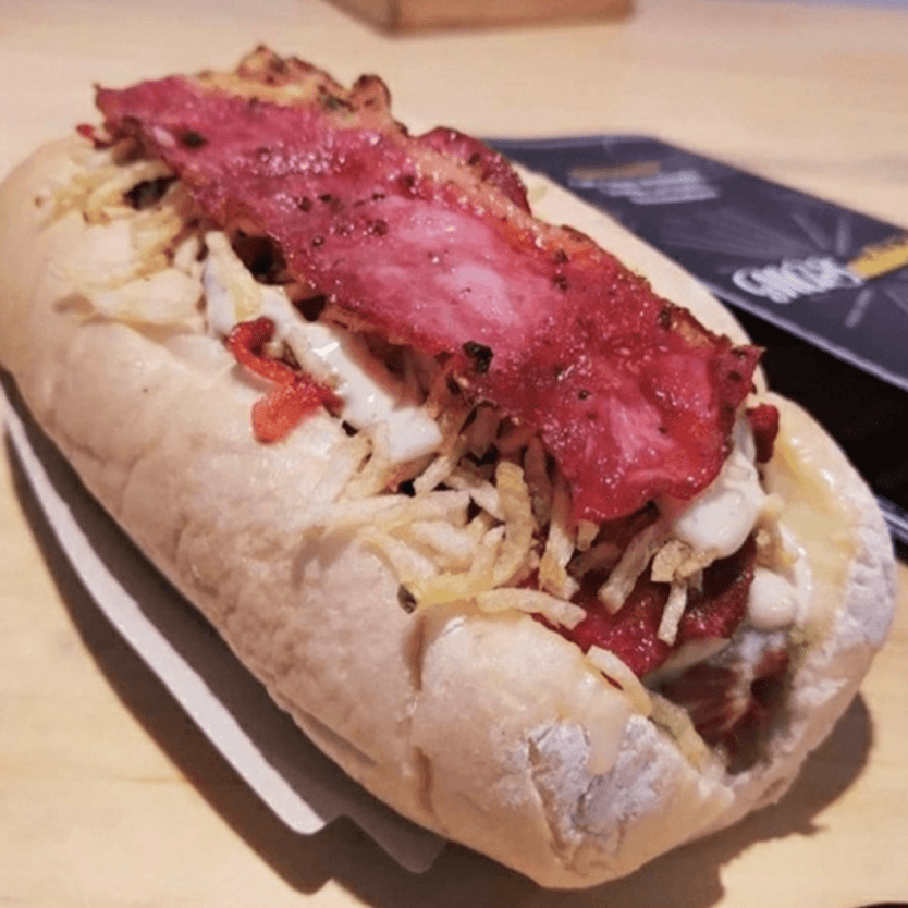 Hot Dog más hawahiano