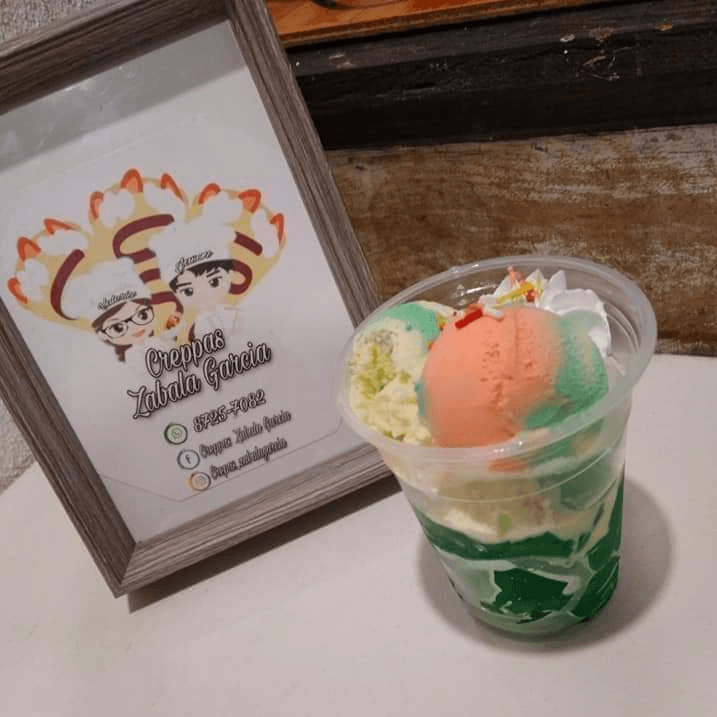 Vaso Loco de Gelatina con Helado