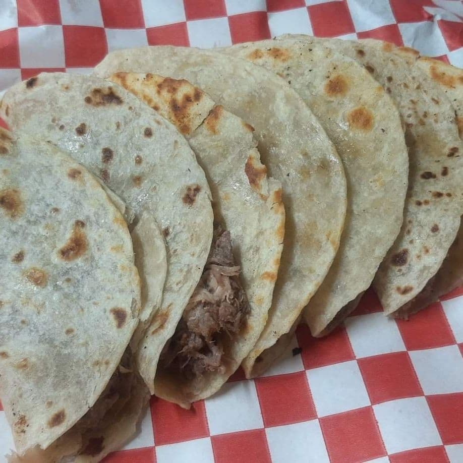 Orden de barbacoa en harina