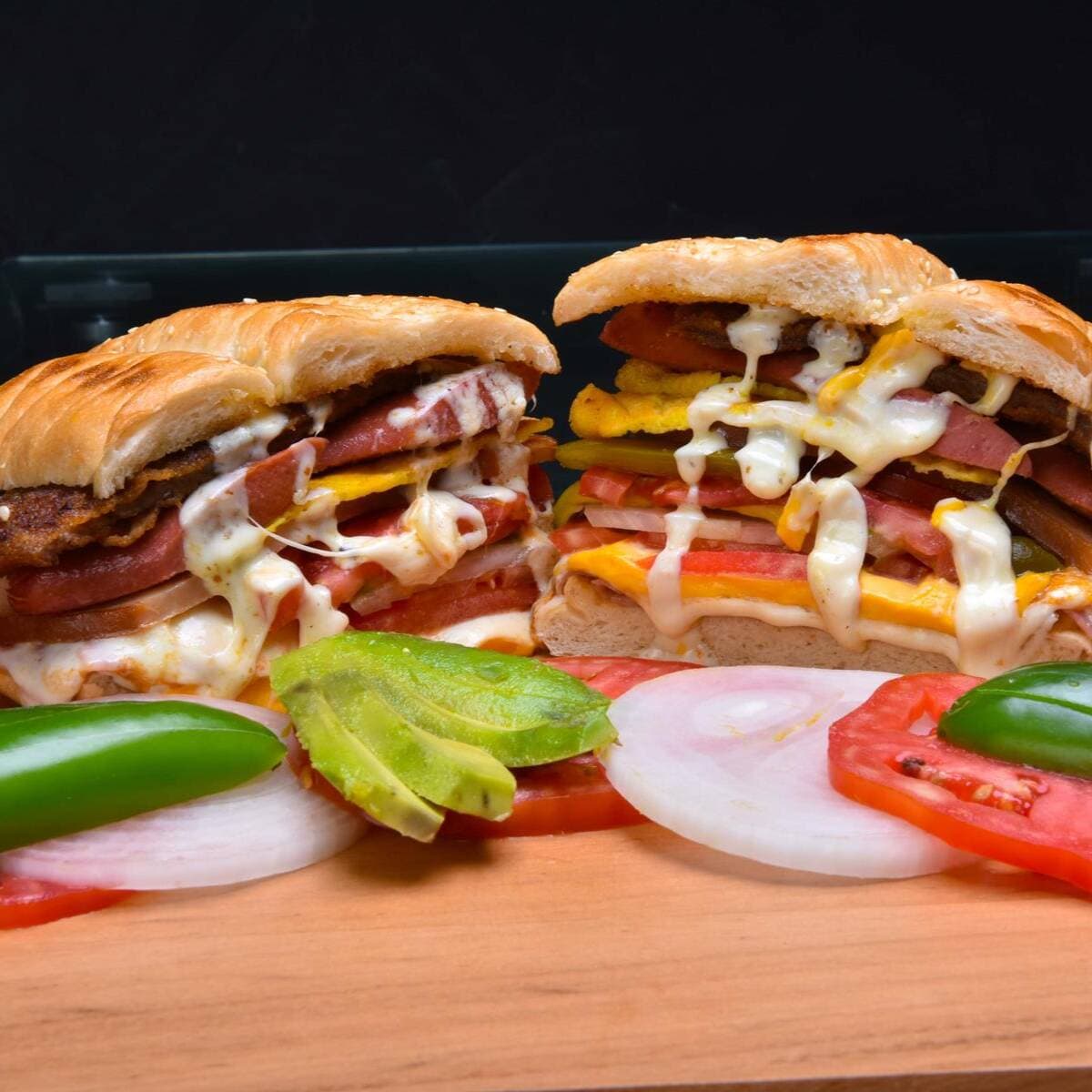 Torta Chilanga Heavy, Med. 600g.