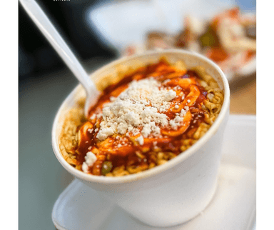Sopa con Elote Medio Litro