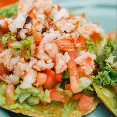 Tostadas de Camarón