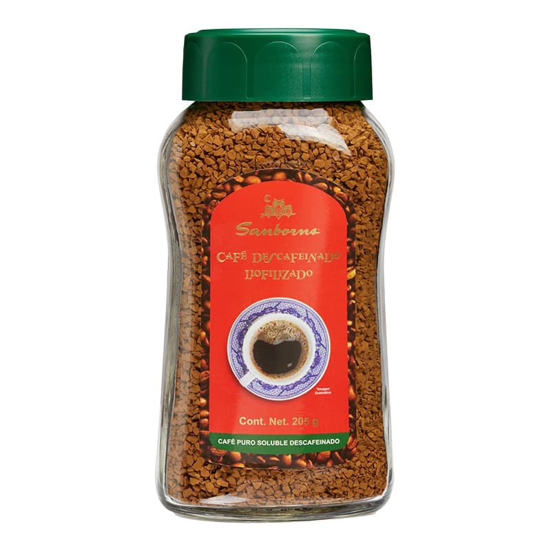 Café Soluble Sanborns Descafeinado SKU 14002