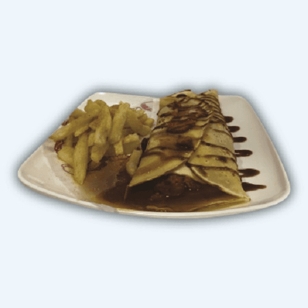Crepe de BBQ