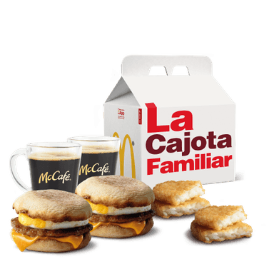 Cajota Familiar Clásica Desayuno para dos personas