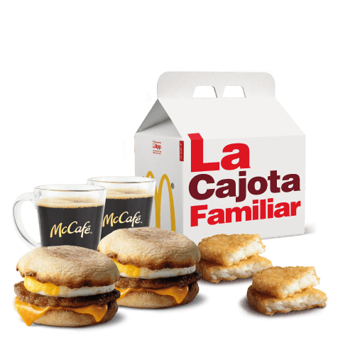Cajota Familiar Clásica Desayuno para dos personas
