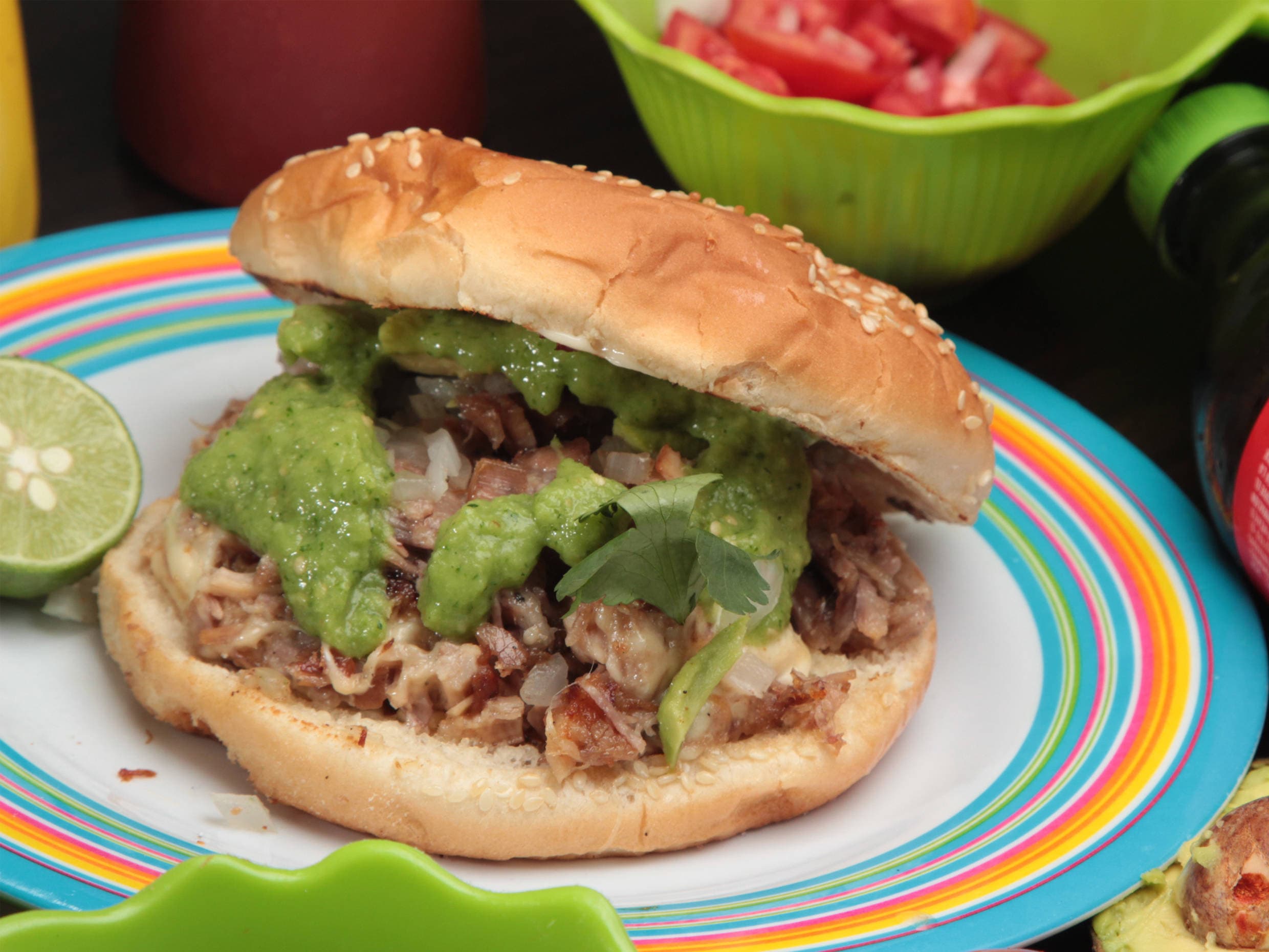 Hamburguesa de Suadero