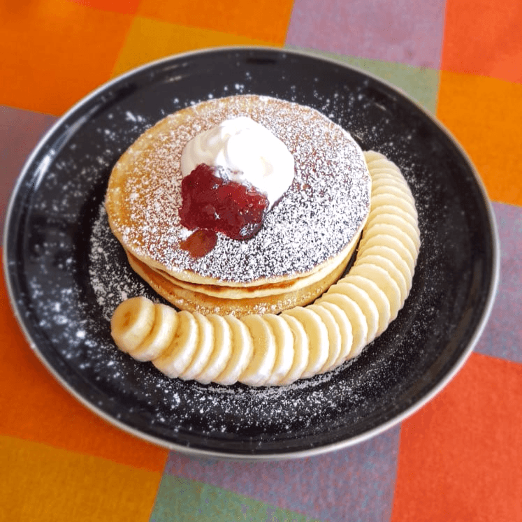 Hot Cakes con platano