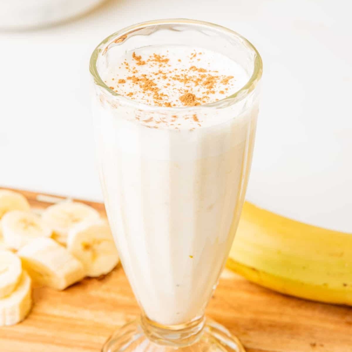 Licuado de avena con platano