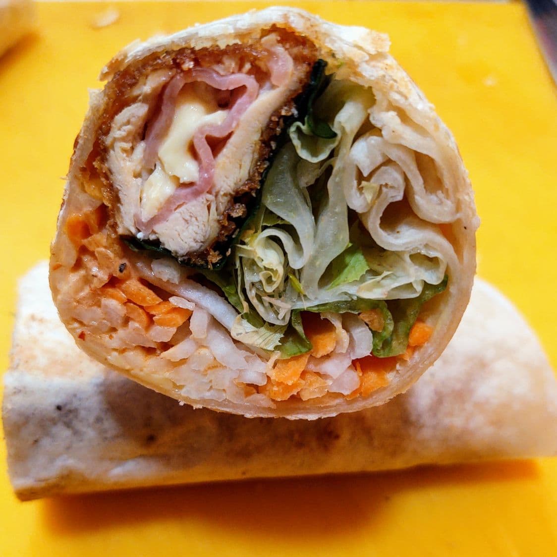 Wrap de Pechuga Rellena