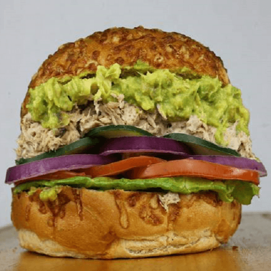 Bagel de atun