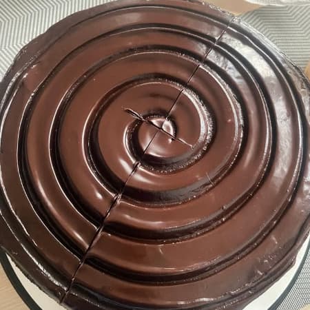 PASTEL FUDGE REBANADA