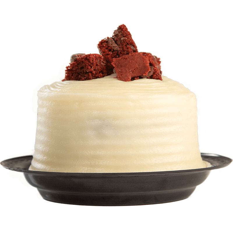 Pastel Red Velvet Cookie Cake Individual