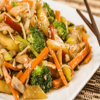 Tallarín de Verduras