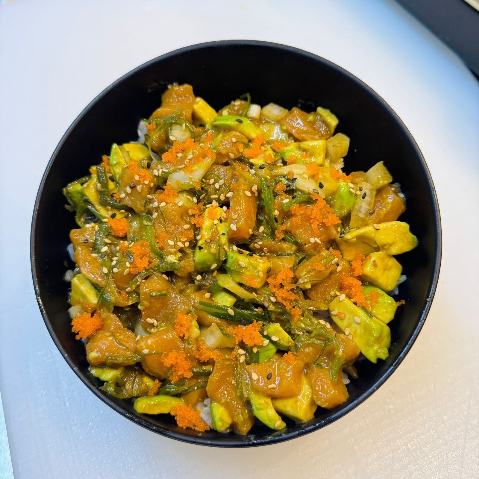 Arroz combo con Salmon