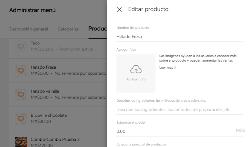 Paso a paso para tu tienda