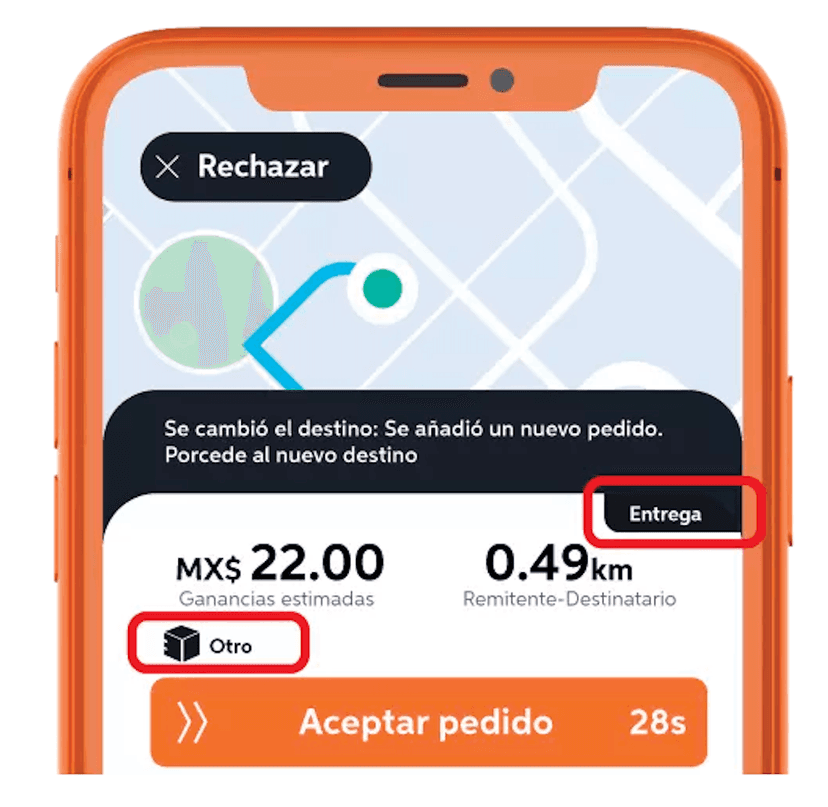 Como funciona DiDi Entrega para repartidores 1