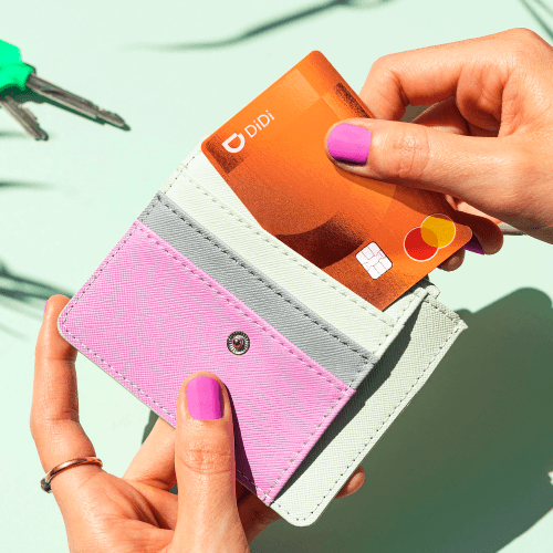 Imagen Billetera con DiDi Card