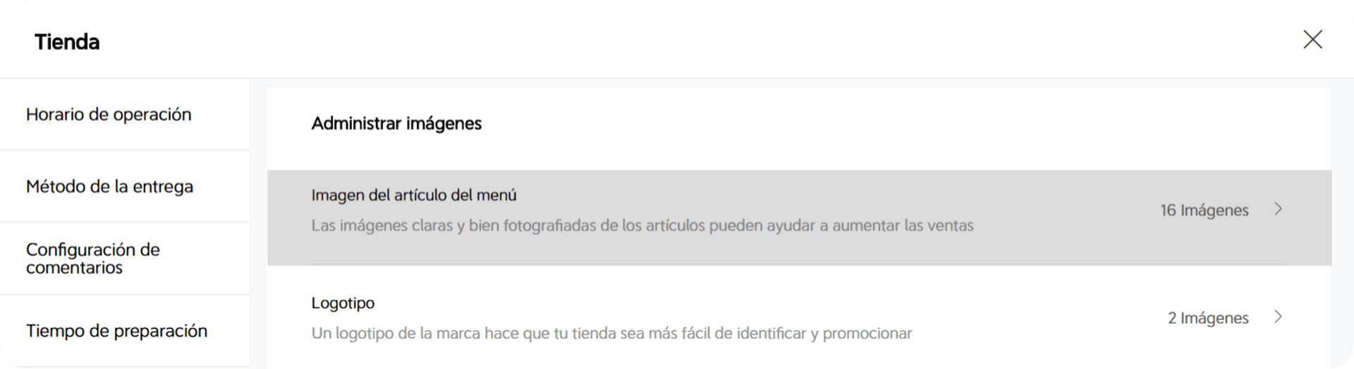 Aprende a cargar imagenes en tu menú y a personalizar el perfil de tu restaurante.