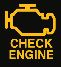 luz de tablero Check Engine