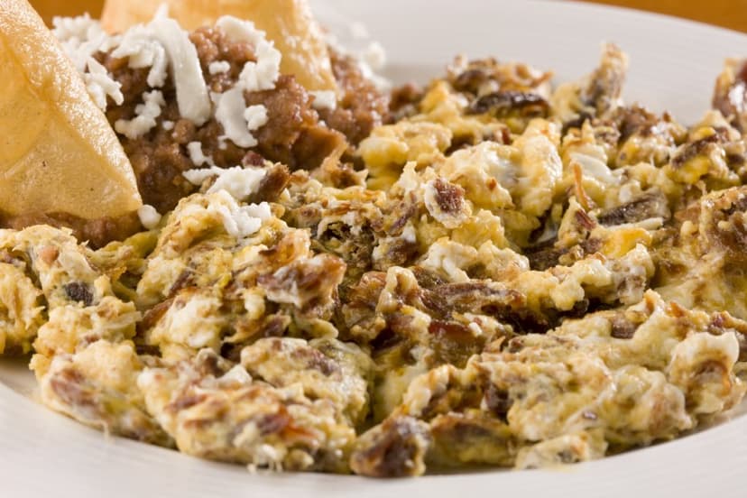 machaca con huevo de Chihuahua