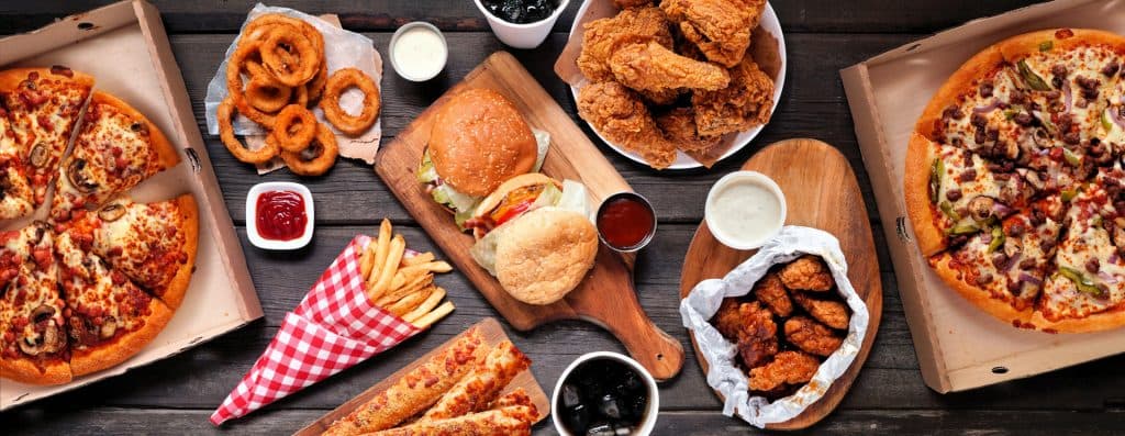 comida rápida a domicilio