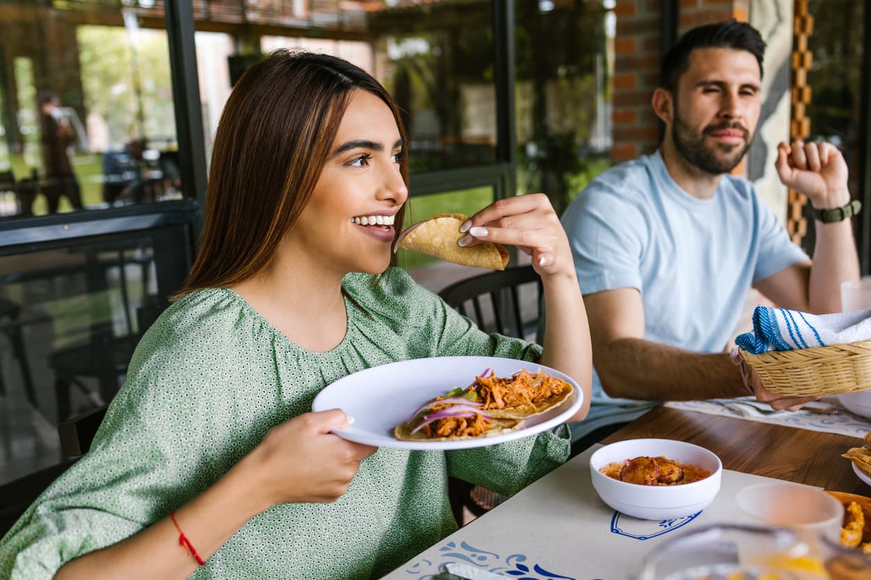 Tipos de clientes en una taquería: muy diferentes