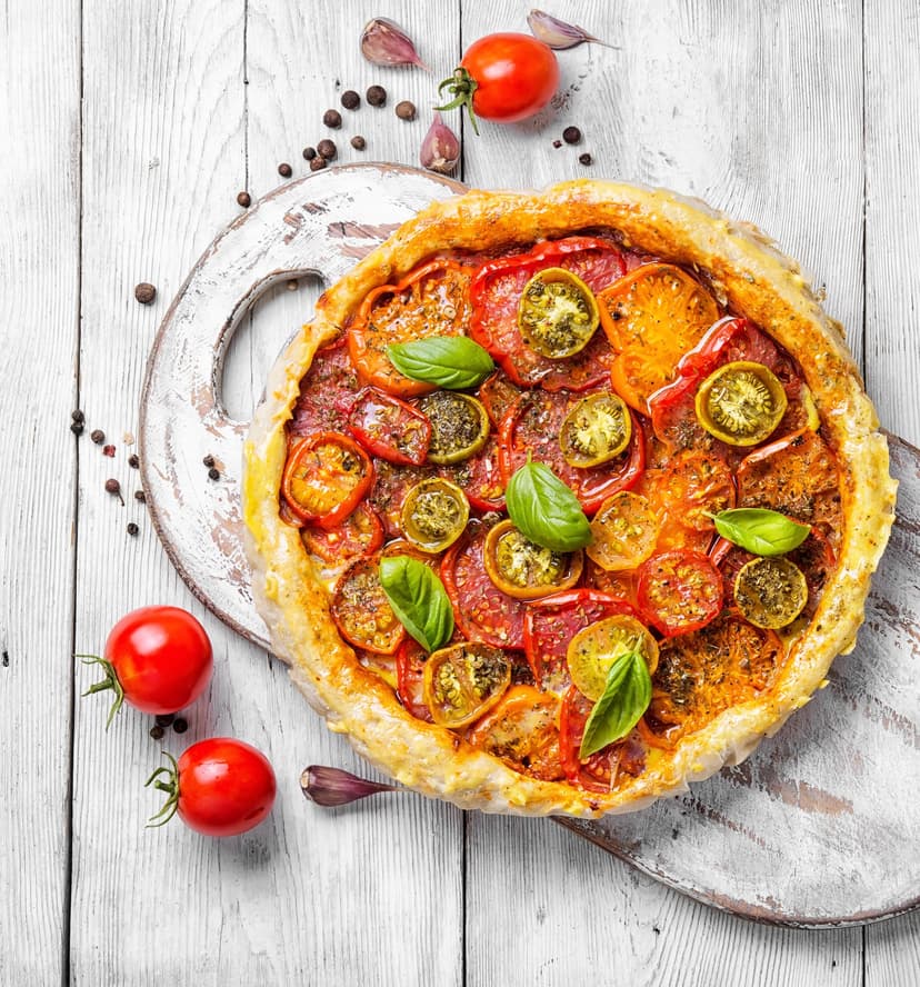 Pizza vegana