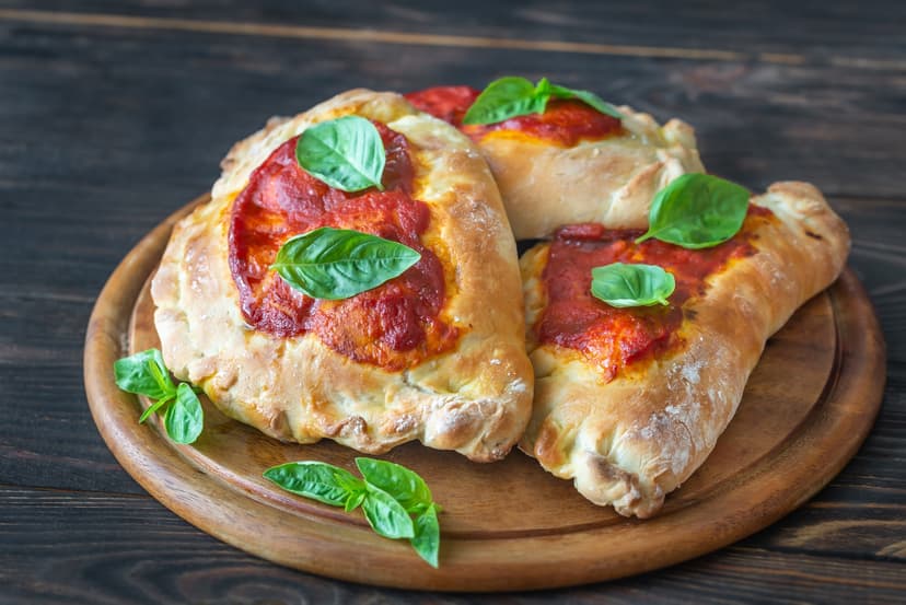 Calzone de verduras