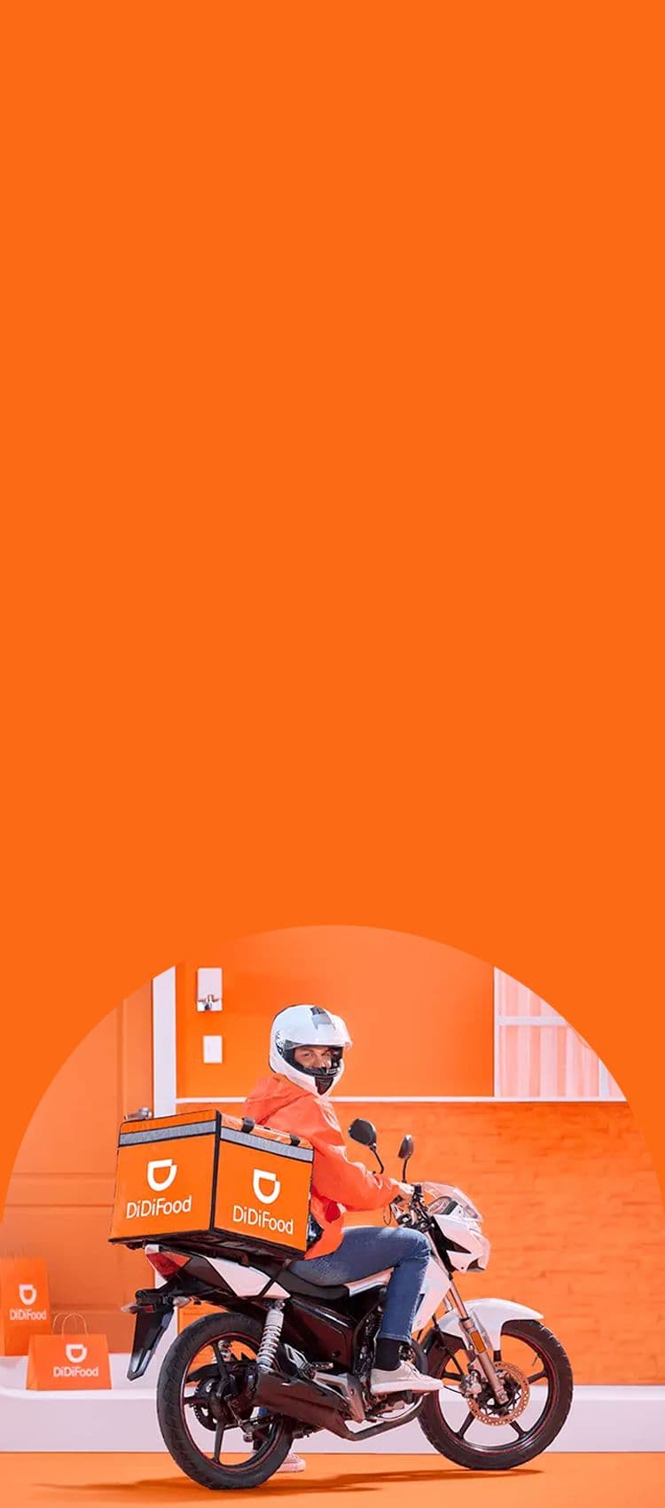 Repartidor DiDi Food Colombia