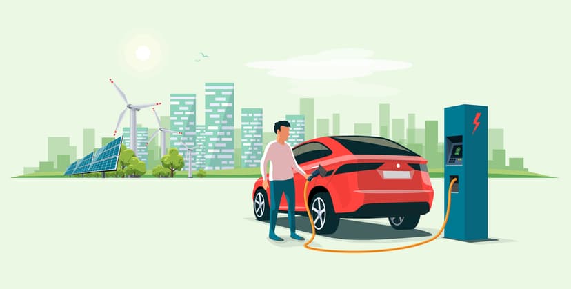 Centro de carga para autos eléctricos