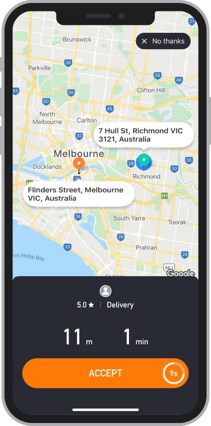 DiDi Delivery Phone