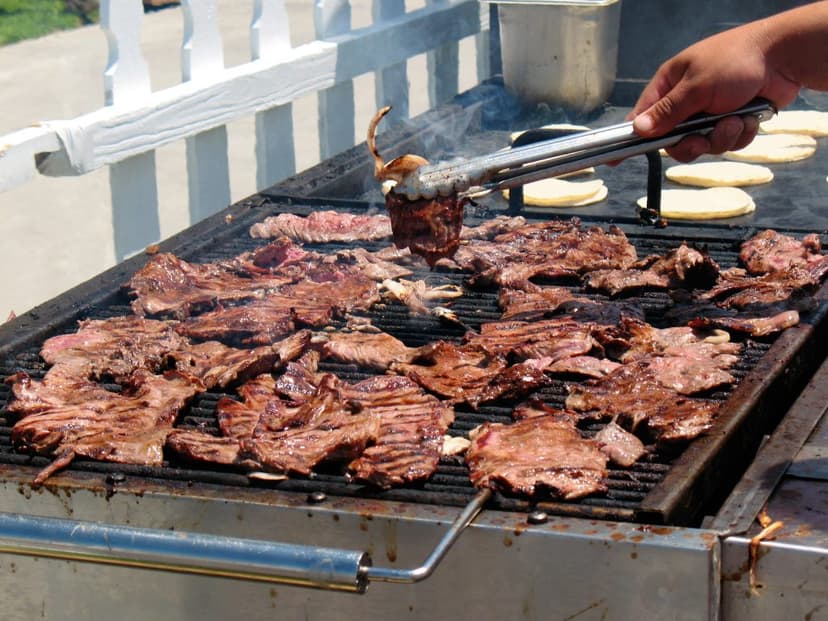 Carne para tacos de arrachera