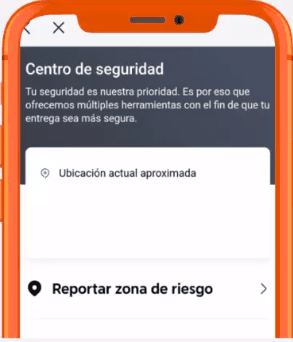 Centro de seguridad reportar zonas