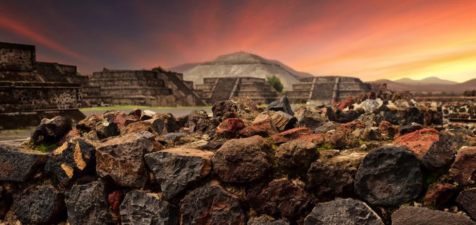 Teotihuacan en Día de Muertos