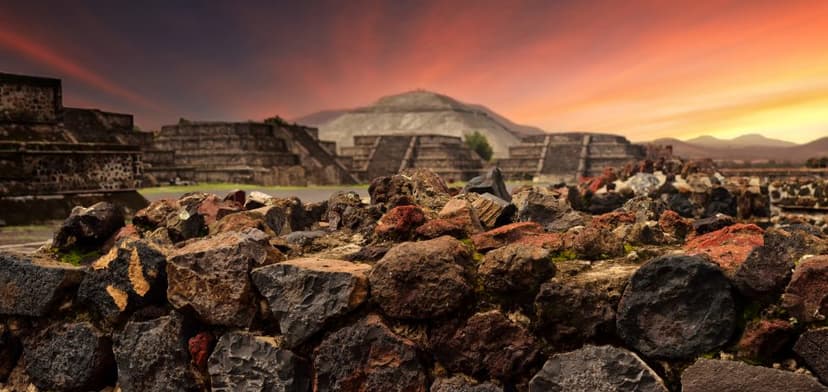 Teotihuacan en Día de Muertos