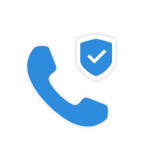 Seguridad Repartidores Icono Telefono Anonimo