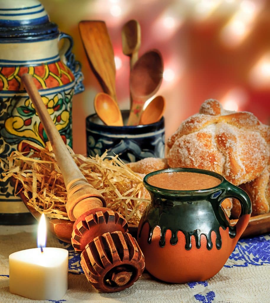 Bebidas de día de muertos