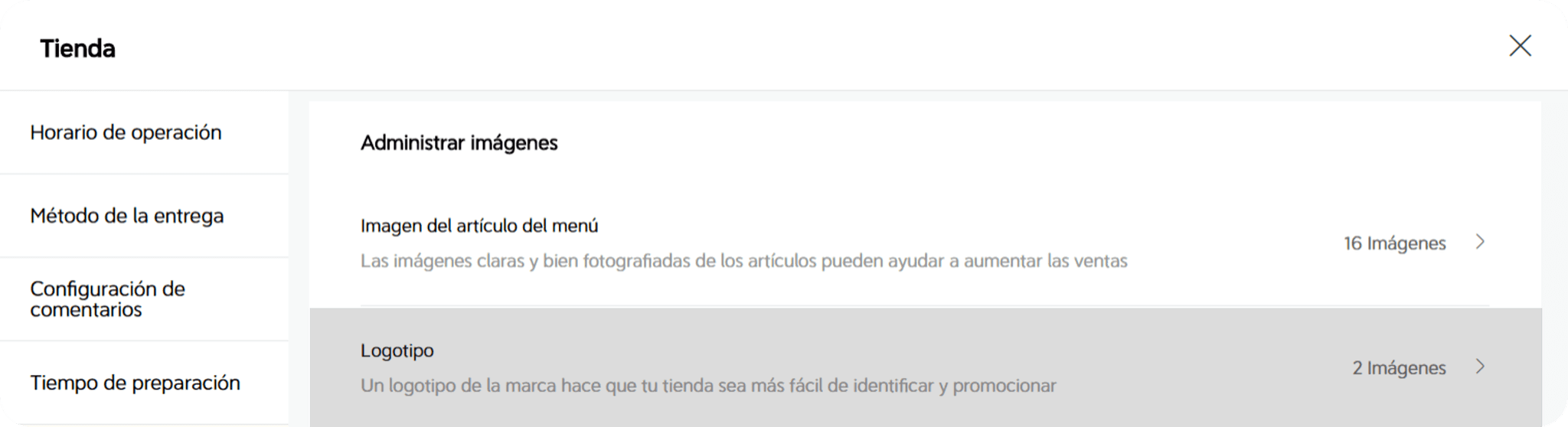 Aprende a cargar imagenes en tu menú y a personalizar el perfil de tu restaurante.