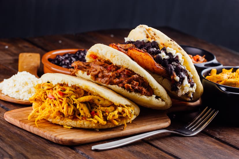 ¿Qué tipos de arepas hay?