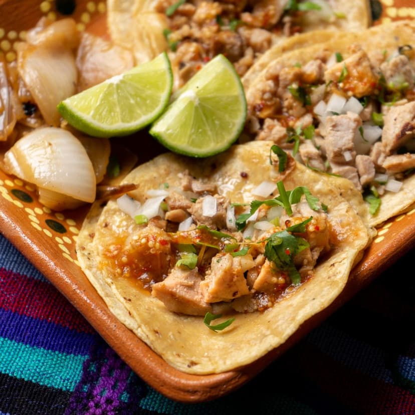 Sabrosos tacos de suadero