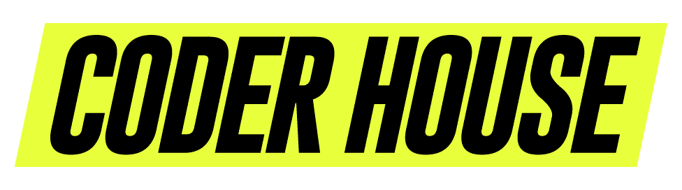 Logo Coderhouse background yellow amarillo