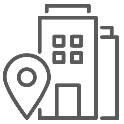 Icono de oficina privada