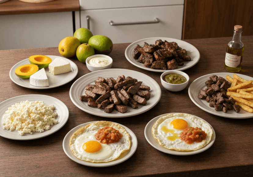 Ejemplos de alimentos Keto